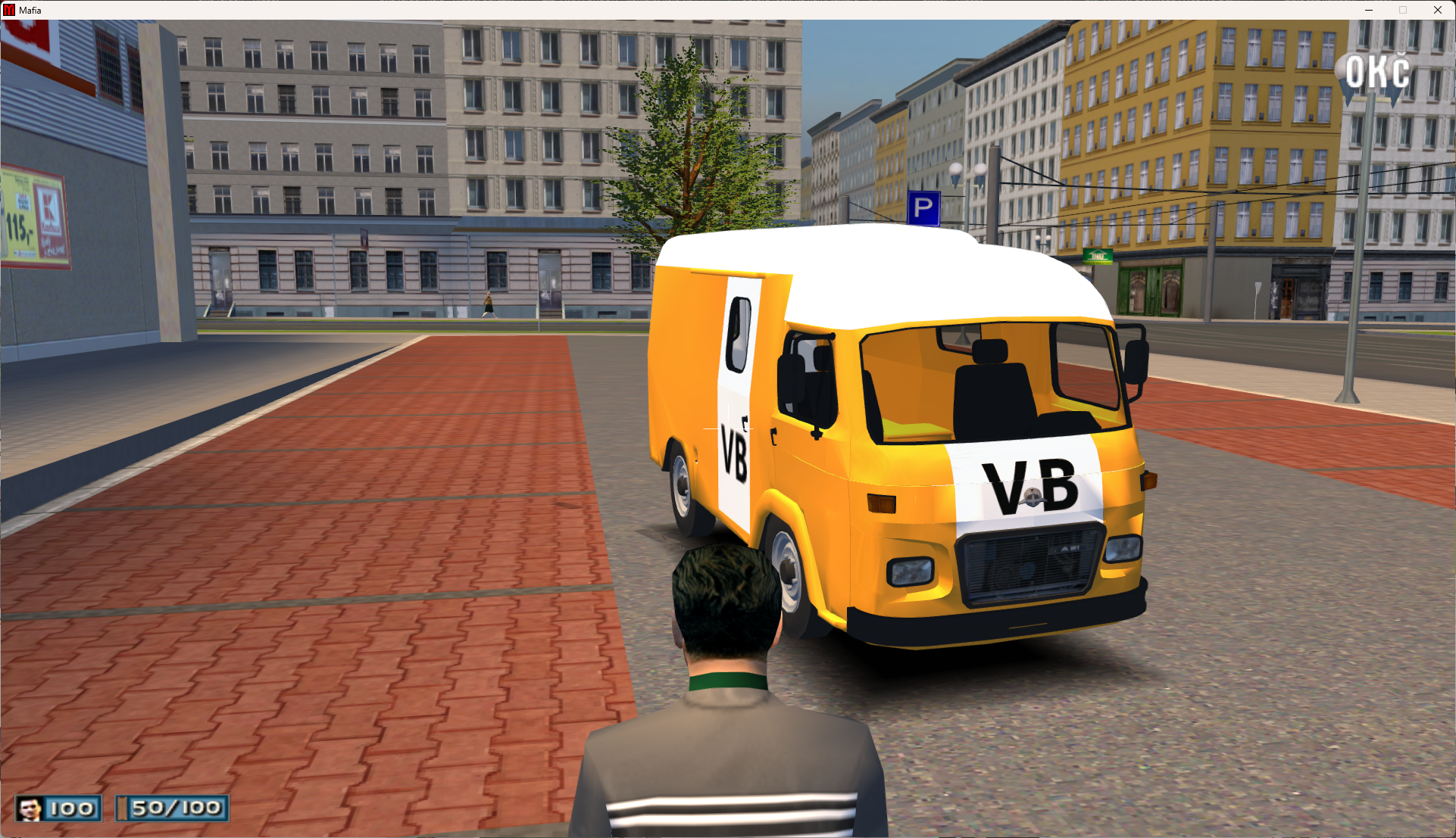 Zkušební VB provedení — kompletní záběr